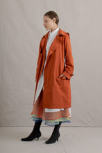 Load image into Gallery viewer, Y2K Lanvin Tomato Red Trench Coat
