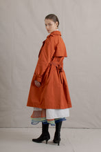 Load image into Gallery viewer, Y2K Lanvin Tomato Red Trench Coat
