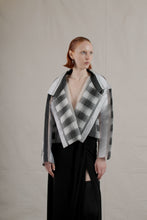 Load image into Gallery viewer, Y2K Issey Miyake Sheer Patchwork Top
