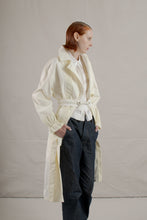 Load image into Gallery viewer, 2010&#39;s Hermès Ivory Cotton Trench Coat
