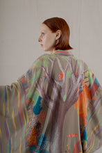 Load image into Gallery viewer, fall/winter 1976–77 Issey Miyake Tadanori Yokoo Print Silk Blouse
