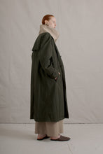 Load image into Gallery viewer, Y2K Issey Miyake Green Raincoat
