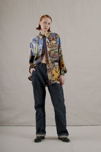 Load image into Gallery viewer, 1990&#39;s Hermes Silk Blouse &quot;Pony Express&quot; by Kermit Oliver
