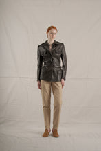 Load image into Gallery viewer, 1990&#39;s Gianni Versace Brown Buttery Leather Jacket
