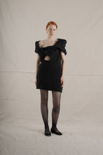 Load image into Gallery viewer, 1982 Rei Kawakubo COMME des GARÇONS Black Knit Dress
