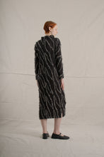 Load image into Gallery viewer, Issey Miyake Pleats Please Furry Trimmed Pleated Dress
