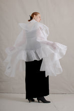 Load image into Gallery viewer, Spring/Summer 1982 Christian Dior Haute Couture White Ruffled Shawl
