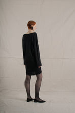 Load image into Gallery viewer, 1990&#39;s Alaïa Black Batwing Dress
