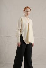 Load image into Gallery viewer, 2011 Old Celine by Phoebe Philo Ecru Blouse
