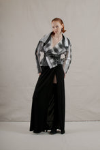 Load image into Gallery viewer, Y2K Issey Miyake Sheer Patchwork Top
