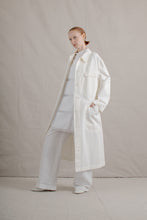 Load image into Gallery viewer, Dries Van Noten White Cotton Duster
