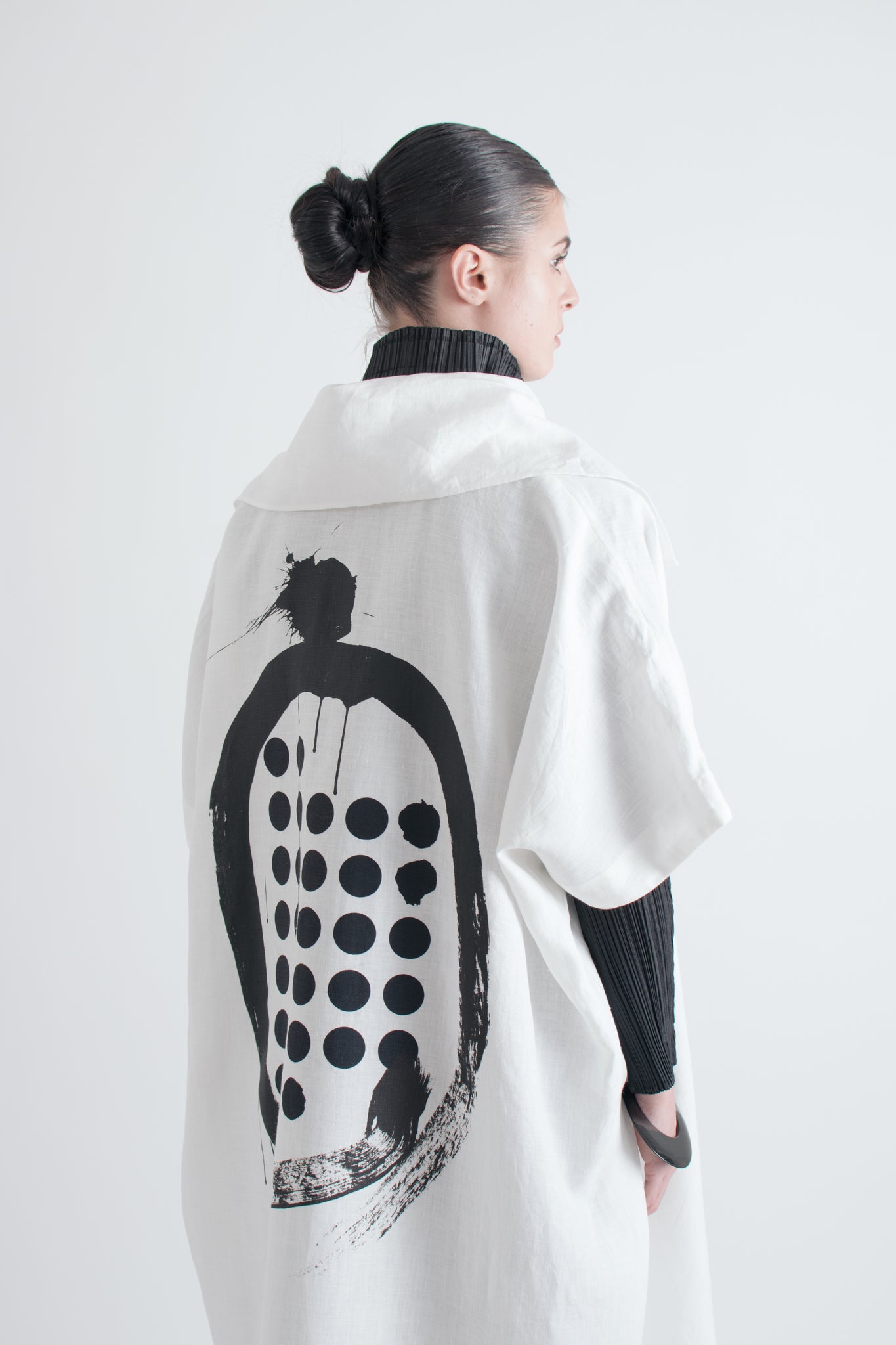 Issey Miyake & Ikko Tanaka Collaboration No. 2 Linen Dress – Lust 